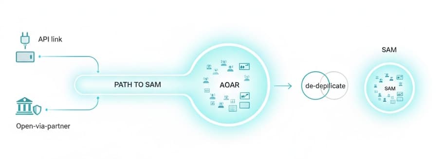 SAM (Serviceable Addressable Market) and distribution strategy